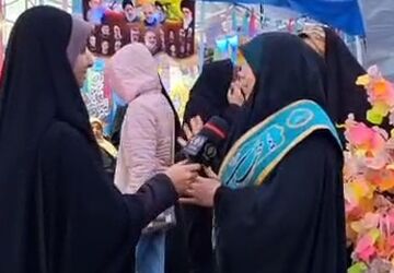 «درخت آرزوها» در شادپیمایی مسجد جمکران