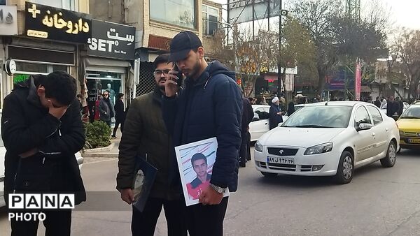 شهر نیشابور مشکی پوش شد-۴