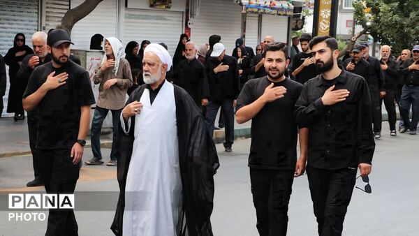 فردیس غرق در ماتم حسین (ع)