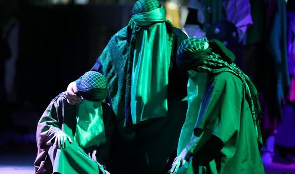 برگزاری مراسم تعزیه خوانی در کرج 