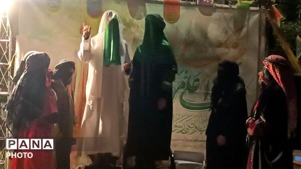 عید غدیر به قلب محله‌ی یکن‌آبادطراوت بخشید