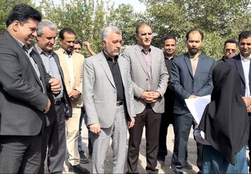 بازدید مدیر کل استان خراسان رضوی از پروژه های روستاهای شهرستان تربت جام