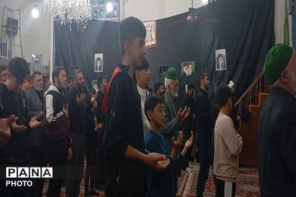 مراسم شهادت قائد امت در شهر بار نیشابور