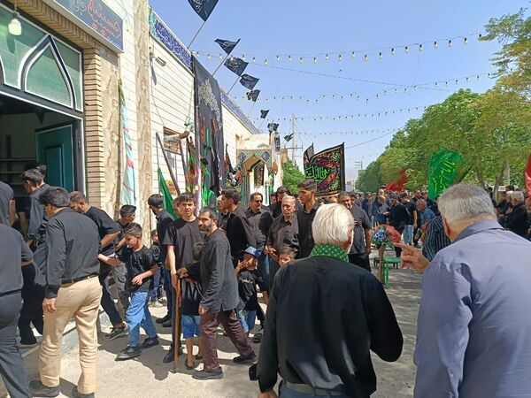 شور حسینی اهالی روستای فدافن