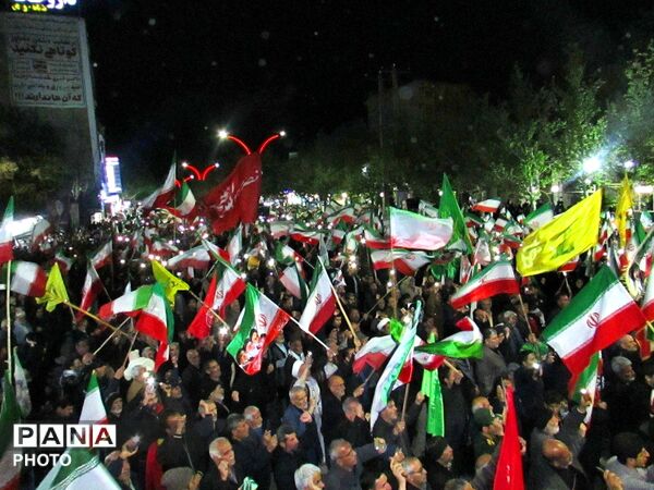 عزاداری اربعین رهبر انقلاب اسلامی در کاشمر