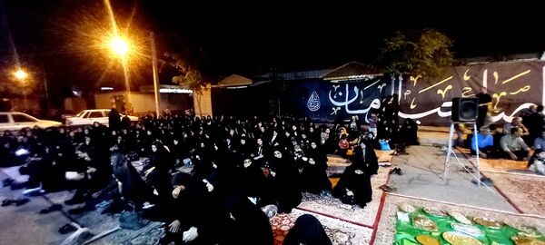 روضه خیابانی در شهرستان کاشمر