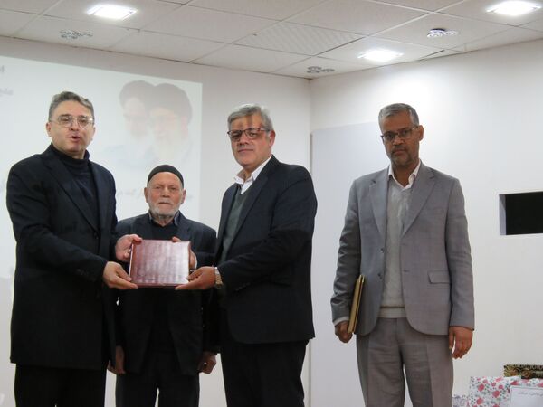 مراسم تکریم و معارفه مدیر اداره آموزش و پرورش خلیل آباد 