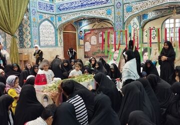 افتتاح پایگاه بسیج ریحانةالنبی با حضور فرزند شهید ابراهیم زمانی