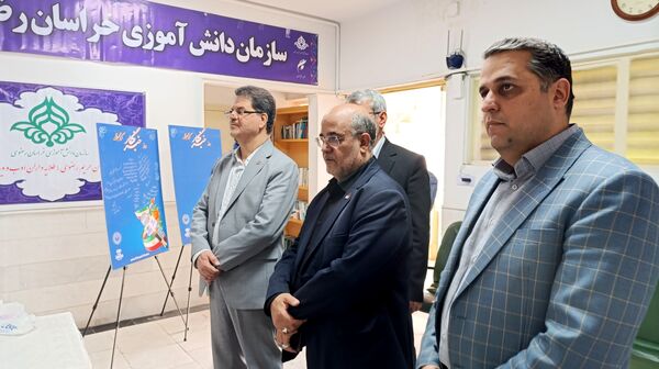 تحریریه پسران در مانور رسانه‌ای "پانا؛ صدای نسل نو" در مشهد