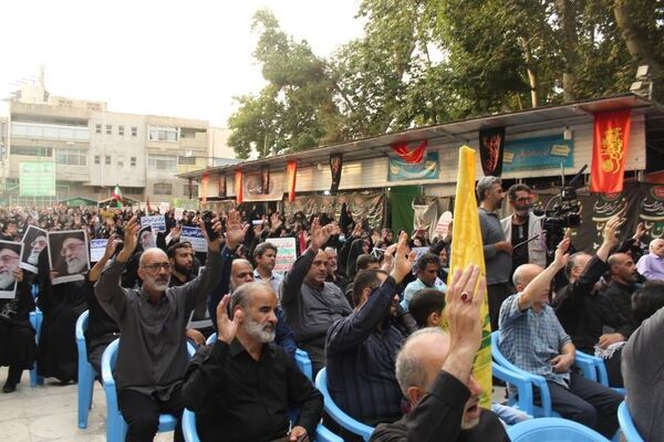 تجمع مردم کرج در محکومیت ترور «اسماعیل هنیه»