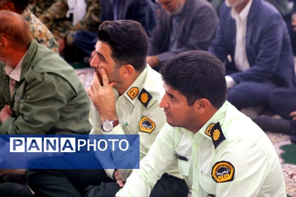 اجتماع همایش «شکوه اقتدار» بسیجیان در لنده