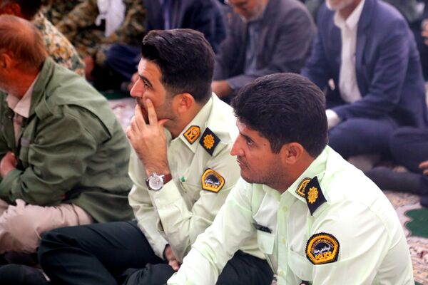 اجتماع همایش «شکوه اقتدار» بسیجیان در لنده