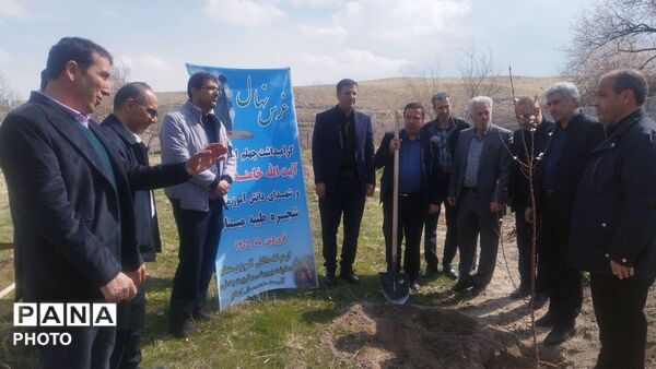 شهرستان اسکو، میثاق سبز با شهدا؛ ۴۰نهال، یادگار اربعین عشق و ایثار