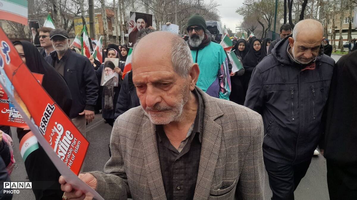 حماسه‌ای دیگر از بروجردی‌ها در راهپیمایی روز جهانی قدس 