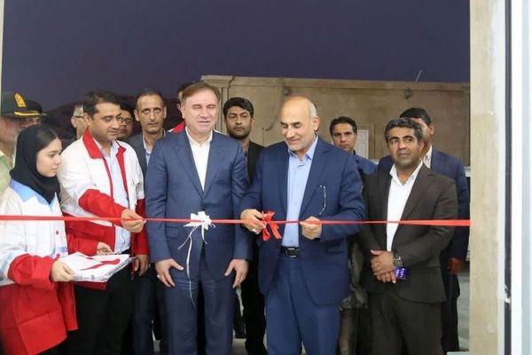 افتتاح ساختمان جمعیت هلال احمر شهرستان جم