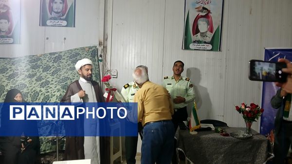گرامیداشت هفته نیروی انتظامی در مسجد بقیه الله کاشمر 