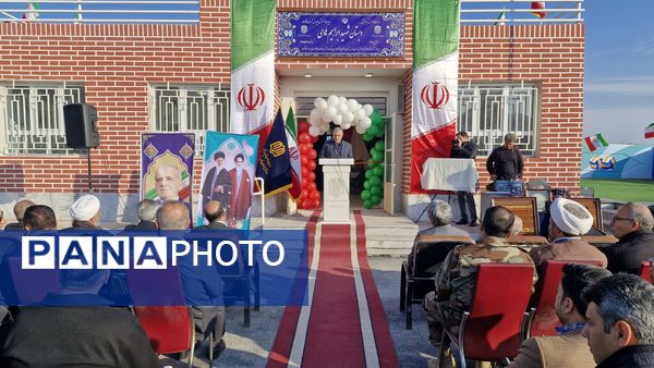افتتاح اولین آموزشگاه الگوی کشوری شهید ابراهیم هادی روستای طاهر آباد(صالح آباد) شهرستان کلات
