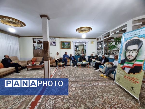 مراسم ماهانه انجمن راویان فتح در شهرستان خلیل‌آباد