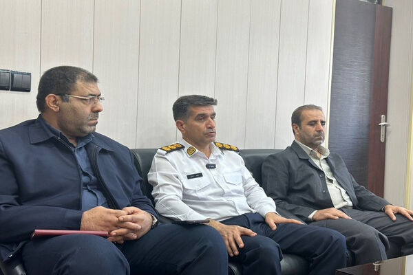 نشست خبری رئیس پلیس راهور استان بوشهر