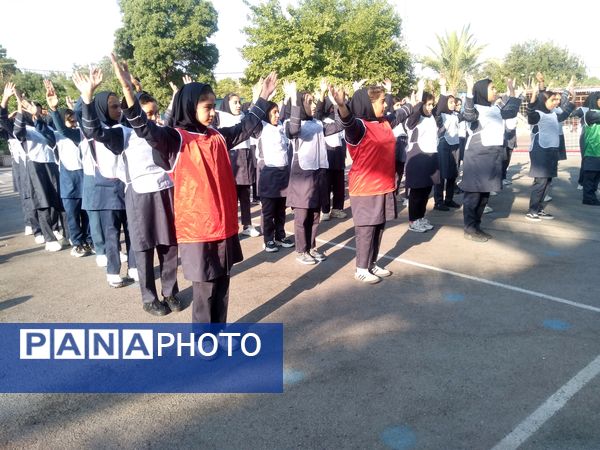 المپیاد ورزشی درون مدرسه‌ای دبیرستان دخترانه عرفان ناحیه سه شیراز