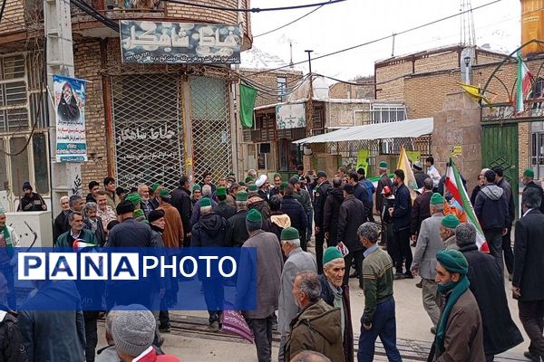 راهپیمایی یوم‌الله ۲۲بهمن ماه،  سالگرد ۴۷سالگی انقلاب اسلامی در شهر بار