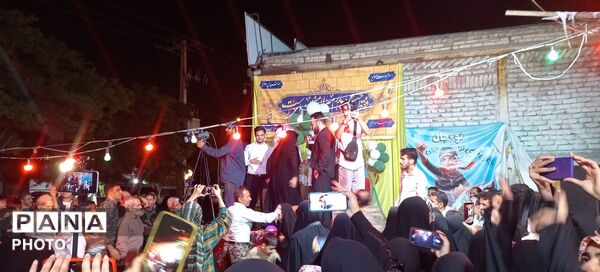 جشن ازدواج دو زوج در میادین مشهد
