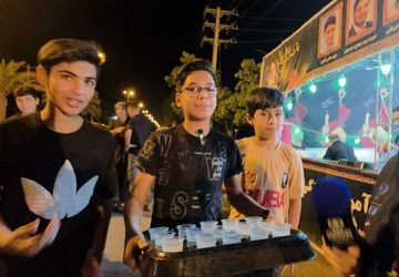 فعالیت موکب‌های پیاده‌روی اربعین به گزارش خبرنگار پانا