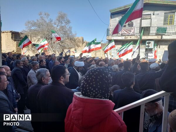 تجمع مردم جوکار در سوگ شهادت رهبر عزیز امت اسلامی