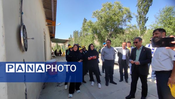 برگزاری مسابقات دارت در اردوی یک روزه مربیان پیشتاز سدبارزو شهرستان شیروان