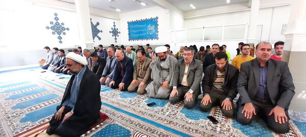 افتتاح نمازخانه هنرستان شبانه‌روزی کار و دانش خاص عبدالحسین تنباکوچی