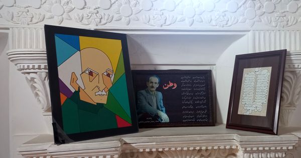 خانه نیما یوشیج در زادگاهش پذیرایی گردشگران نوروزی