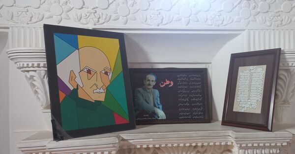 خانه نیما یوشیج در زادگاهش پذیرایی گردشگران نوروزی