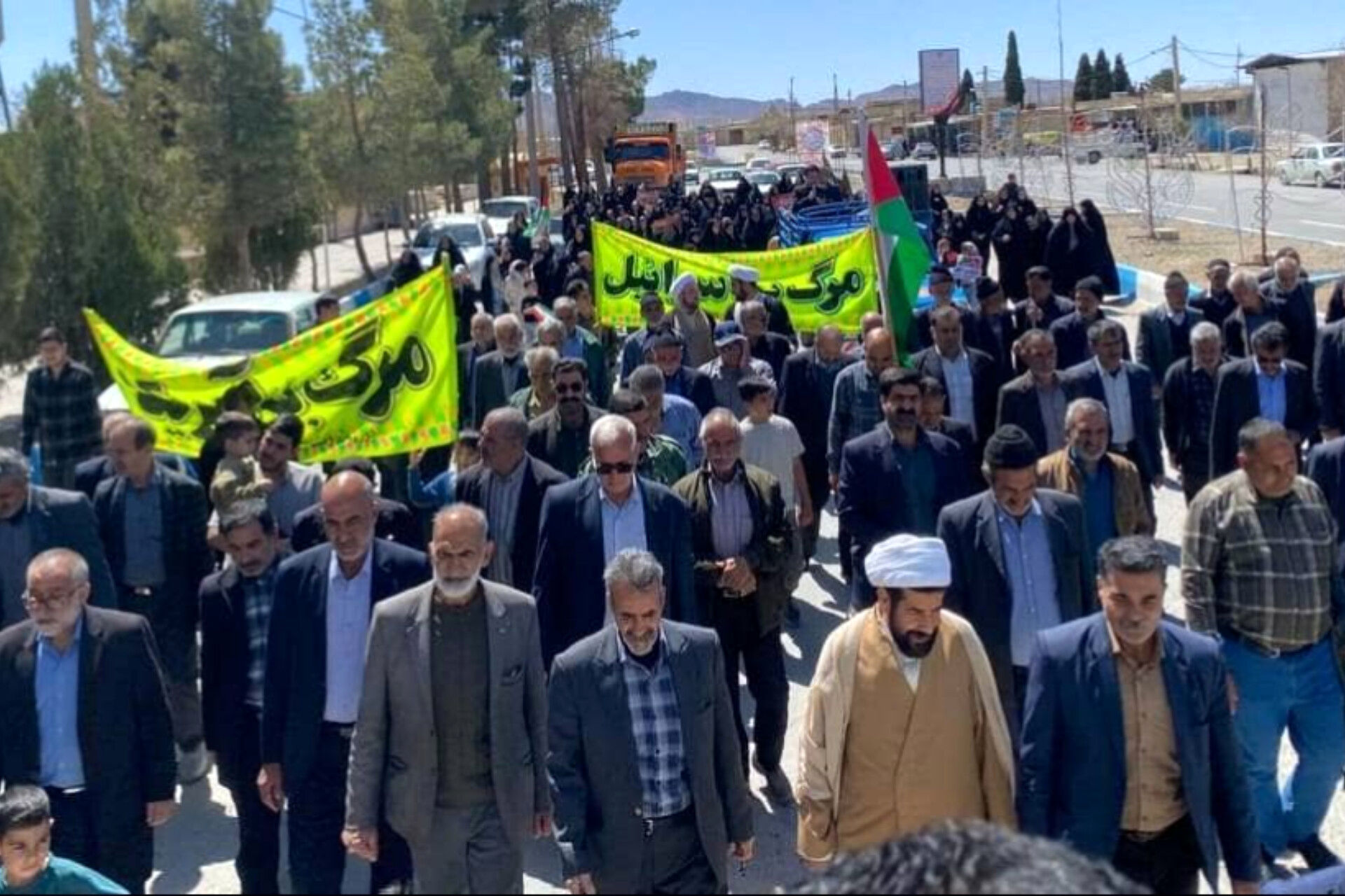 همدلی مردم ایزدخواست با کودکان غزه در راهپیمایی باشکوه روز قدس