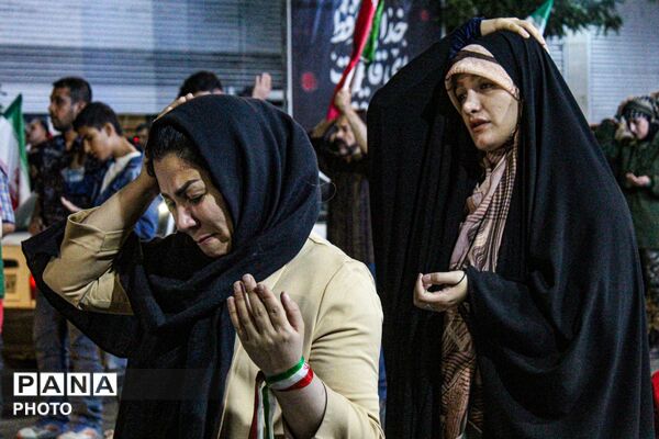قاب‌هایی از همبستگی مردم زنجان در هفته دفاع مقدس