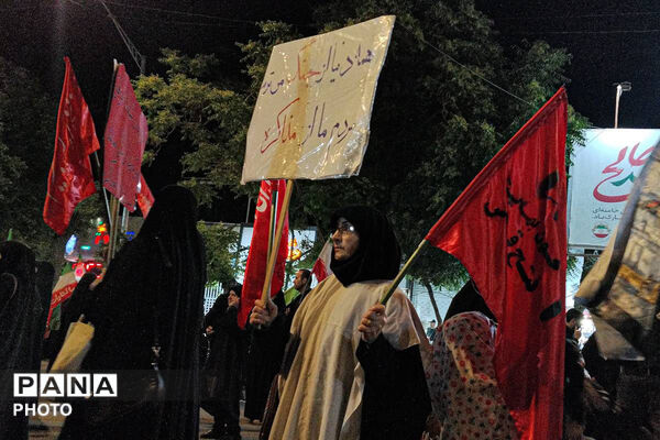 شور حسینی در تجمعات مردمی بجنورد