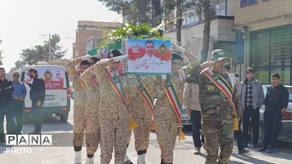 خلیل‌آباد میزبان پیکر شهید ناوگروه دوم سجاد عسکری