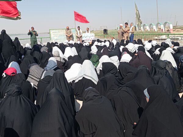 کاروان راهیان نور دانش‌آموزان دختر خراسان شمالی