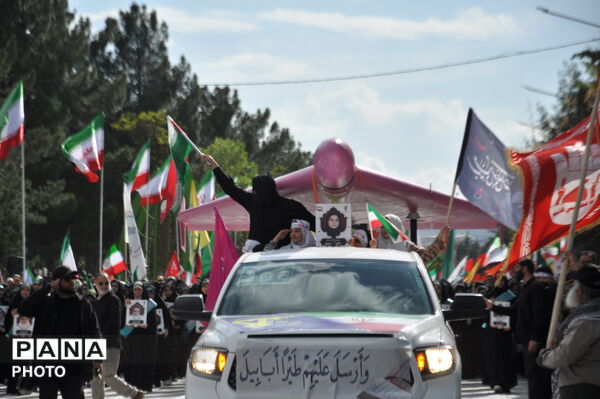 شکوه رزمایش «جانفدا برای ایران امام رضایی» در کرمانشاه