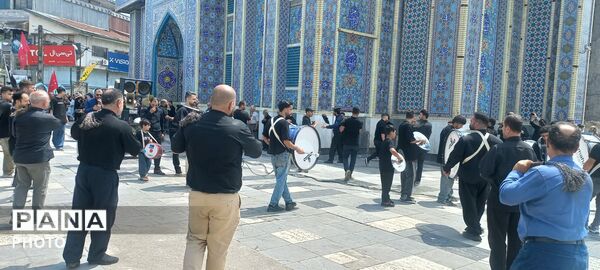 مراسم باشکوه  عاشورای حسینی در حرم سید جلال الدین اشرف