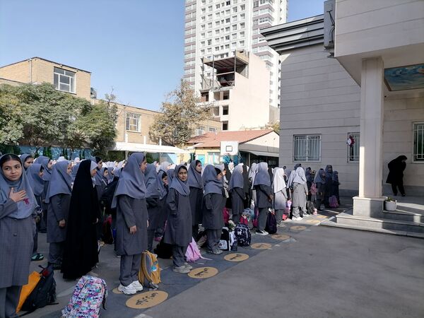 دبستان مصلی نژاد حضرت زینب میزبان مراسم آغاز سال تحصیلی شد