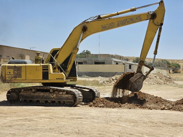 کلنگ‌زنی مرکز کانون پرورش فکری کودکان و نوجوانان در بویین میاندشت
