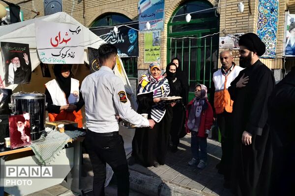 برپایی نمایشگاه منظومه فکری رهبر شهید در فیروزکوه