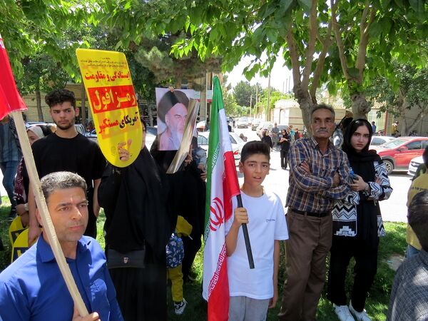 برگزاری راهپیمایی جمعه‌های خشم در بجنورد
