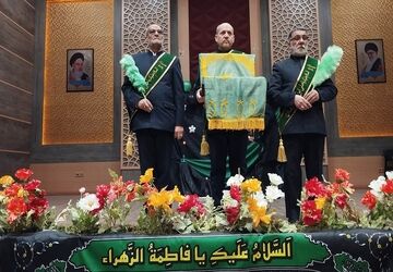 دبستان سردار شهید سلیمانی میزبان خادمان حرم رضوی