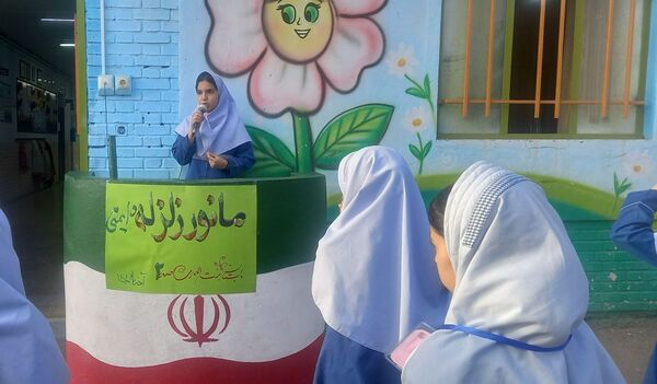 بیست و هفتمین دوره مانور زلزله در مدرسه بنت الهدی صدر ۲ 