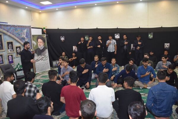 مراسم یادبود شهدای خدمت در دانشگاه فرهنگیان استان چهارمحال و بختیاری