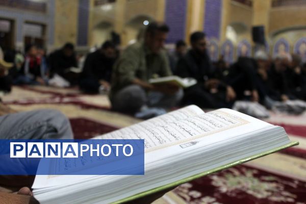 سومین شب قدر شهرستان دارالصابرین بم