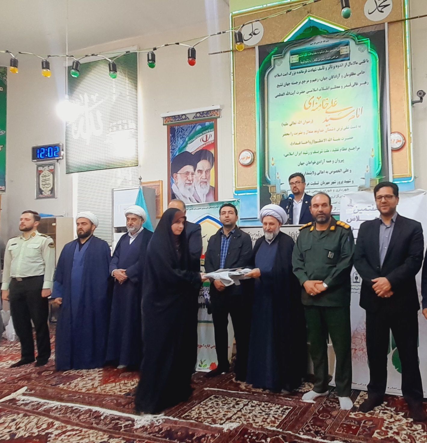 هفتمین اجلاس سراسری نماز دانش‌آموزی در شهر مهربان 