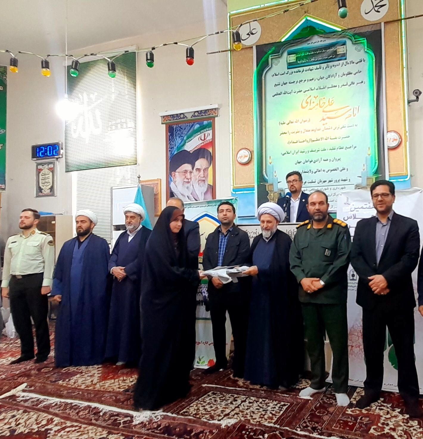 هفتمین اجلاس سراسری نماز دانش‌آموزی در شهر مهربان 