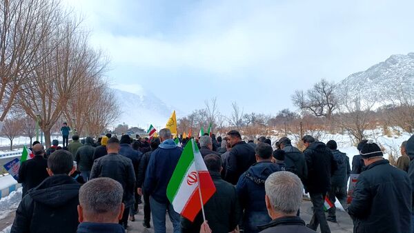 حضور گسترده مردم شهر توره در راهپیمایی۲۲ بهمن، تجلی اتحاد و ایستادگی